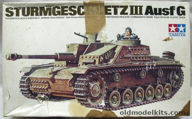 Tamiya 1/35 Sturmgeschuetz III Ausf. G - Motorized, MT137 plastic model kit